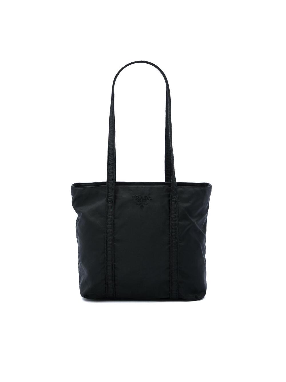 Prada Tessuto Tote Pre-Loved Black #368314P50B